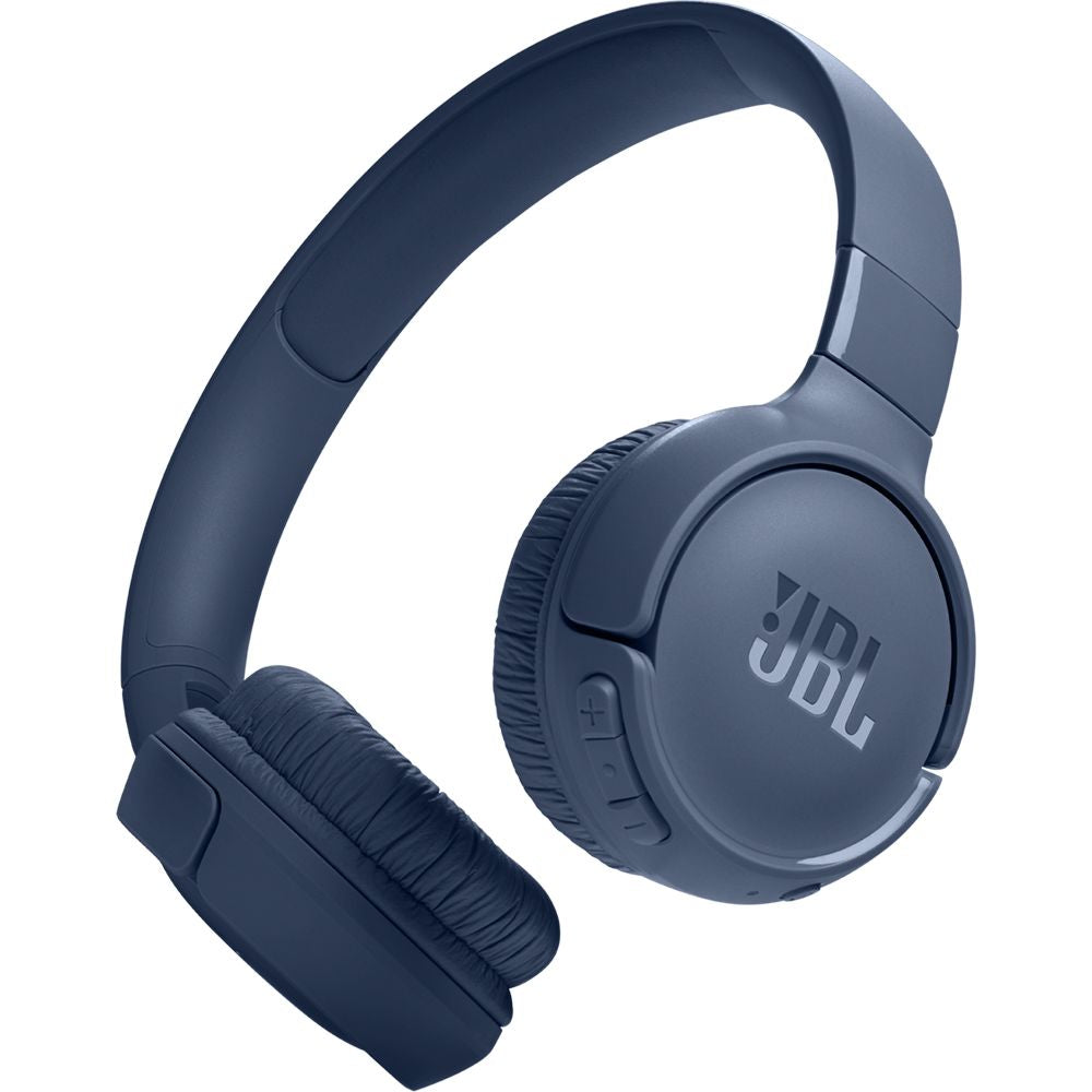 Auriculares JBL TUNE T520BT Bluetooth inalámbricos con 57 horas de batería, azul