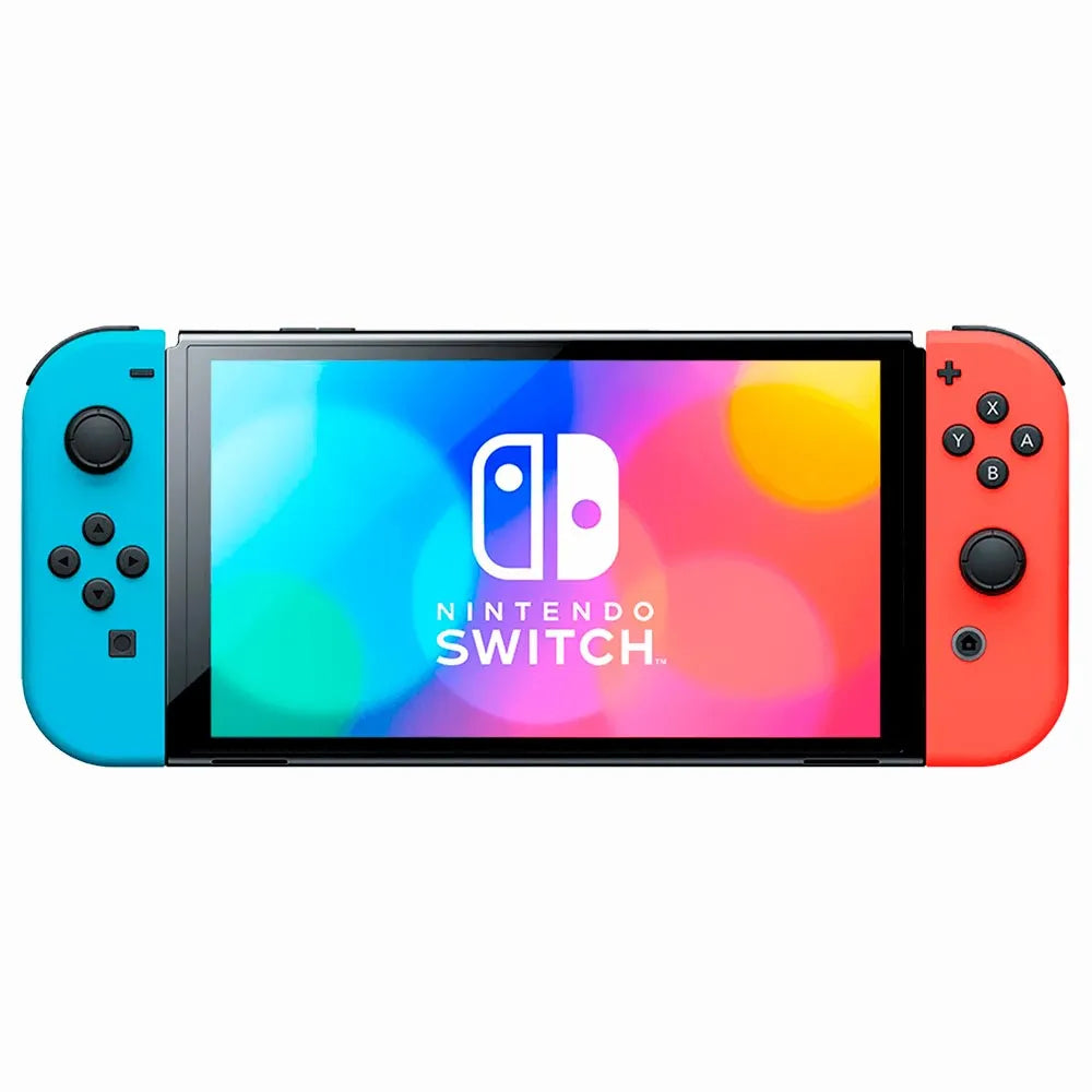 Consola Nintendo Switch OLED Neón con pantalla de 7 pulgadas