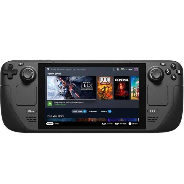 Consola portátil Steam Deck Valve con pantalla de 7 pulgadas y almacenamiento SSD de 512GB