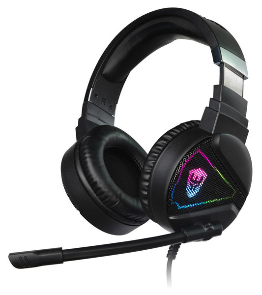 Auricular gamer RGB SATE GH-530 compatible con PC, PS4, PS5 y consolas