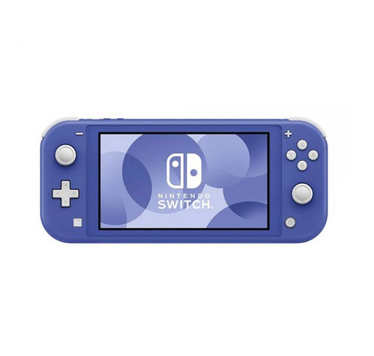 Consola portátil Nintendo Switch Lite azul portátil con controles integrados y diseño compacto