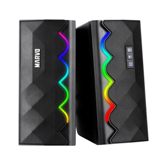 Parlante gamer Bluetooth con iluminación RGB MARVO Havoc 30 SG-269